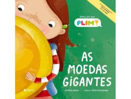 Livro Histórias Plim! Moedas Gigantes de Antonio Mota