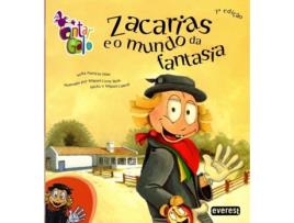 Livro Zacarias E O Mundo Da Fantasia de Miguel Corte Real