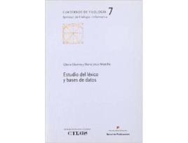 Livro Estudio Del Léxico Y Bases De Datos de Gloria Clavería (Espanhol)