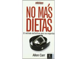 Livro No Más Dietas de Allen Carr (Espanhol)