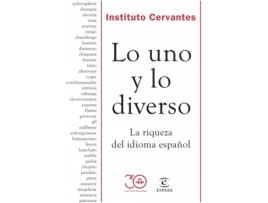 Livro Lo Uno Y Lo Diverso de Instituto Cervantes (Espanhol)