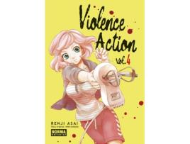 Livro Violence Action 04 de Renji Asai Shin Sawada (Espanhol)
