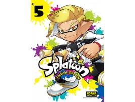 Livro Splatoon 5 de Sankichi Hinoyeda (Espanhol)