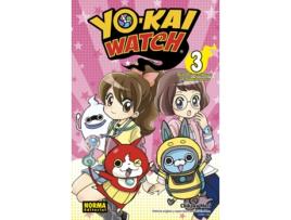 Livro Yo-Kai Watch: 03 Dias Miauravillosos Y Emiaucionantes de Noriyuki Konishi (Espanhol)