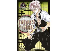 Livro Guardianes De La Noche 17 de Koyoharu Gotouge (Espanhol)
