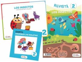Livro Los Insectos 4 Años. Unos Bichos Muy Viajeros. Proyectos 2019 de Vários Autores (Espanhol)
