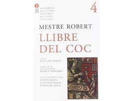 Livro Llibre Del Coc de Santanach Mestre Robert (Catalão)