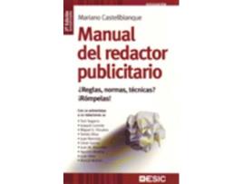 Livro Manual Del Redactor Publicitario: ¿Reglas, Normas, Técnicas? de Mariano R. Castellblanque (Espanhol)  