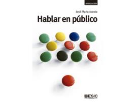 Livro Hablar En Público de Jose Maria Acosta (Espanhol)