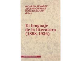 Livro El Lenguaje De La Literatura de Iñaki Gabaráin Gaztelumendi (Espanhol)