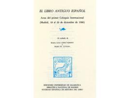 Livro El Libro Antiguo Español de Lopez Vidriero (Espanhol)