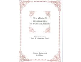 Livro Vita Nicolai V Summi Pontificis de Manetti, Giannozzo (Espanhol)