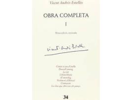 Livro Obra Completa I de Vicent Andres Estelles (Espanhol)