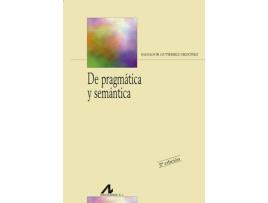 Livro De Pragmática Y Semántica de Salvador Gutiérrez Ordóñez (Espanhol)