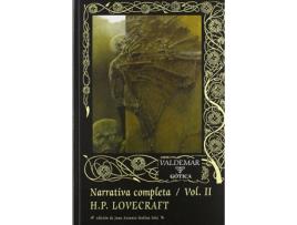 Livro Narrativa Completa de Howard Phillips Lovecraft (Espanhol)