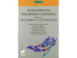 Livro Pensamiento Filosofico Español Vol.Ii de VVAA (Espanhol)