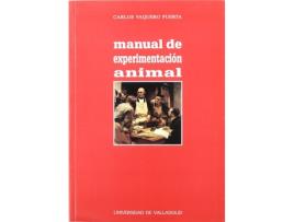 Livro Manual De Experimentación Animal de Carlos Vaquero Puerta (Espanhol)