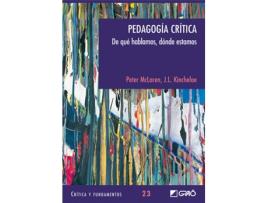 Livro Pedagogía Crítica de Peter Mclaren (Espanhol)