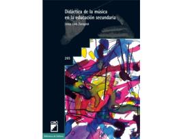 Livro Didáctica Música En La Educación Secundaria de Josep Luis Zaragoza Muñoz (Espanhol)