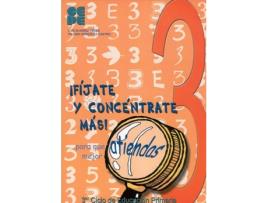 Livro Fijate Y Concentrate Mas 3 - 3R Ciclo Primaria de VVAA (Espanhol)
