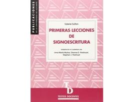 Livro Primeras Lecciones De Signoescritura de Valerie Sutton (Inglês)