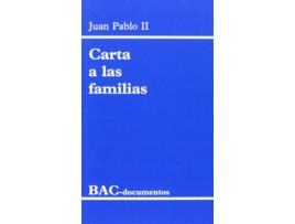 Livro Carta A Las Familias de Juan Pablo Ii (Espanhol)