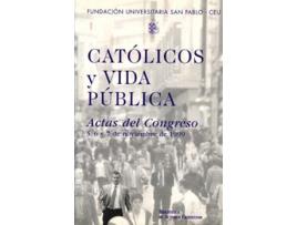 Livro Actas I Congreso Catolicos Y Vida Public de Varios Autores (Espanhol)