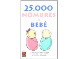 Livro 25.000 Nombres De Bebé de Anónimo (Espanhol)