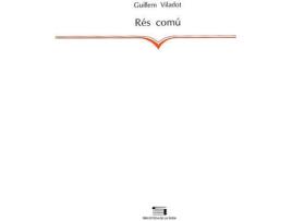 Livro Rés Comú de Guillem Viladot (Catalão)