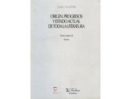 Livro Origen, Progresos Y Estado Actual De Toda La Literatura de Juan Andrés (Espanhol)