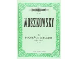 Livro 20 Pequeños Estudios Op.91 de Moritz Moszkowski (Espanhol)