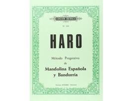 Livro Método De Mandolina Y Bandurria de Francisco Haro (Espanhol)