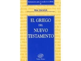 Livro Griego Nuevo Testamento de Max Zerwick (Espanhol)