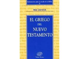 Livro Griego Nuevo Testamento de Max Zerwick (Espanhol)