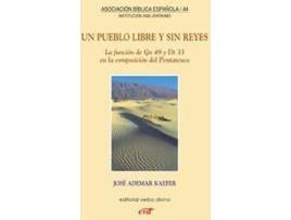 Livro Un Pueblo Libre Sin Reyes.(Asociacion Biblica Española) de Jose Ademar Kaefer (Espanhol)