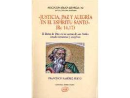 Livro Justicia, Paz Alegria En Espiritu Santo. (Ro 14,17) de Francisco Ramirez Fueyo (Espanhol)