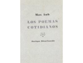 Livro Álos Poemas Cotidianos de Max Aub (Espanhol)