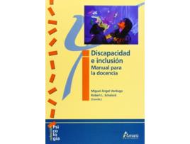 Livro Discapacidad E Inclusion: Manual Para La Docencia de Miguel Angel Verdugo (Espanhol)