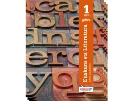 Livro Euskara Eta Literatura 1ºdbh Trimestral de Vários Autores (Basco)