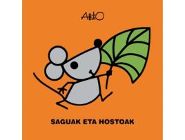 Livro Saguak Eta Hostoak (Título En Cast. Los Ratones Y Las Hojas) de Attilio (Basco)