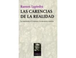 Livro Las Carencias De La Realidad de Ramon Lapiedra (Español)