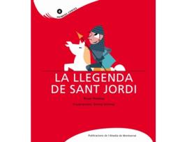 Livro La Llegenda De Sant Jordi de Roser Rimbau (Catalão) 
