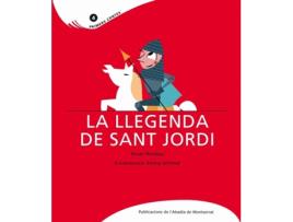 Livro La Llegenda De Sant Jordi de Roser Rimbau (Catalão)