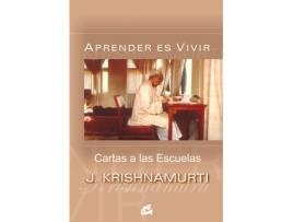 Livro Aprender Es Vivir de Jiddu Krishnamurti (Espanhol)
