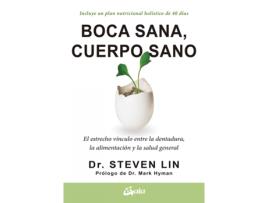 Livro Boca Sana, Cuerpo Sano de Steven Lin (Espanhol)