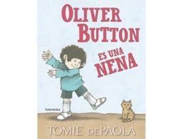 Livro Oliver Button Es Una Nena de Tomie Depaola (Espanhol)