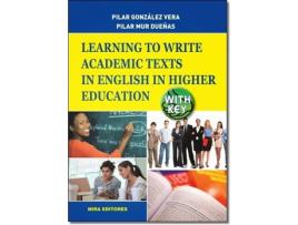 Livro Learning To Write Academic Texts de Pilar Gonzalez (Inglês)