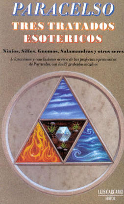 Livro Tres Tratados Esotericos de Paracelso (Espanhol)