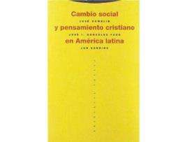 Livro Cambio Social Y Pensamiento Cristiano de Comblin (Espanhol)