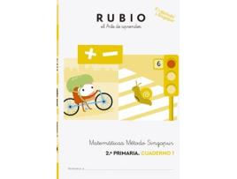 Livro Matemáticas 3 Cuadernos.Método Singapur 2.º Primaria Rubio de Andrés Cosme Sánchez (Espanhol)